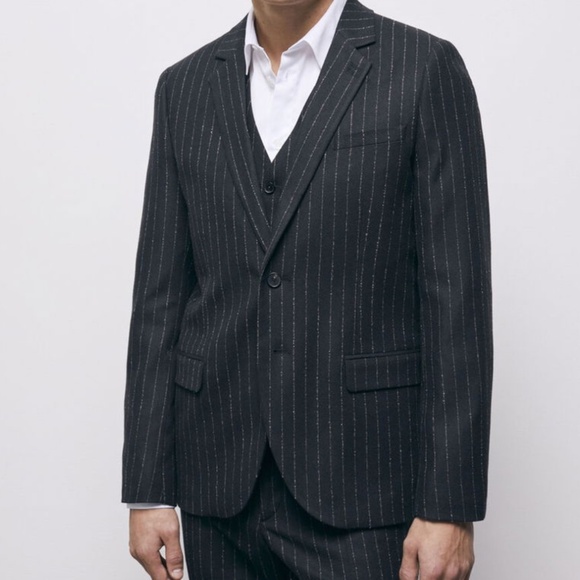 The kooples wool blend stripe blazer - Picture 9 of 9